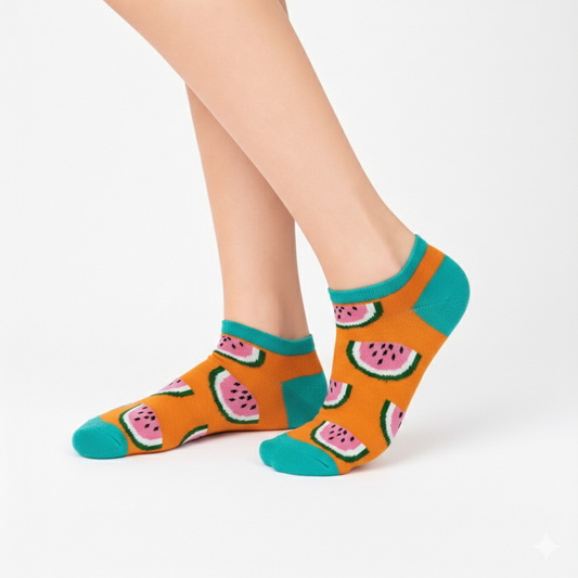 Short Watermelon Orange