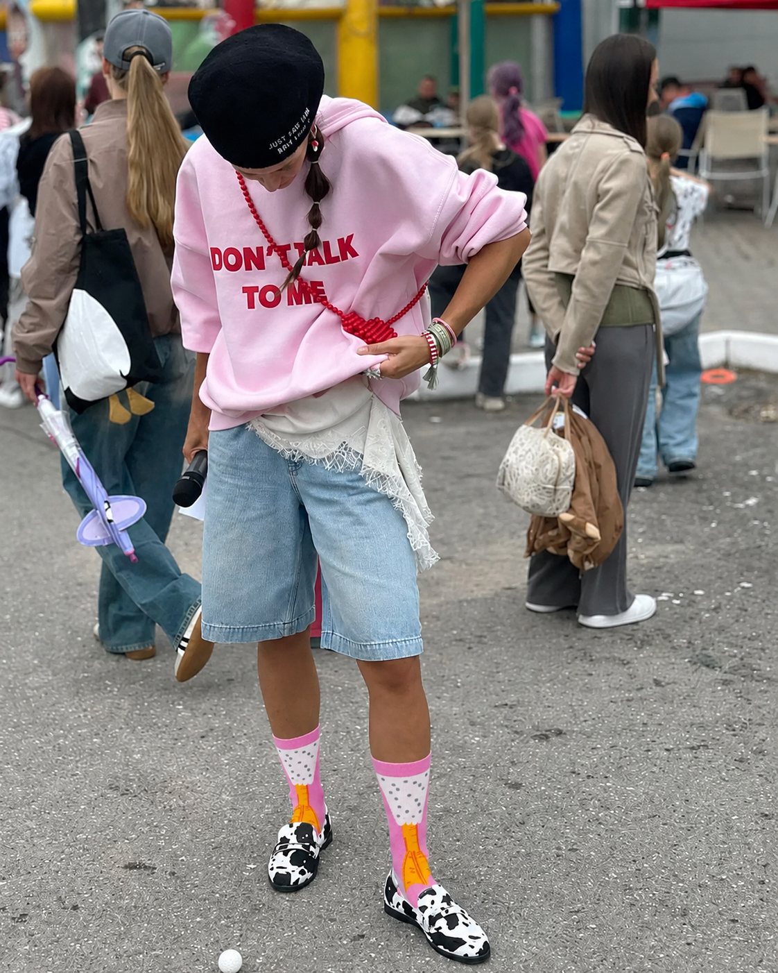 Pink Duck Leg