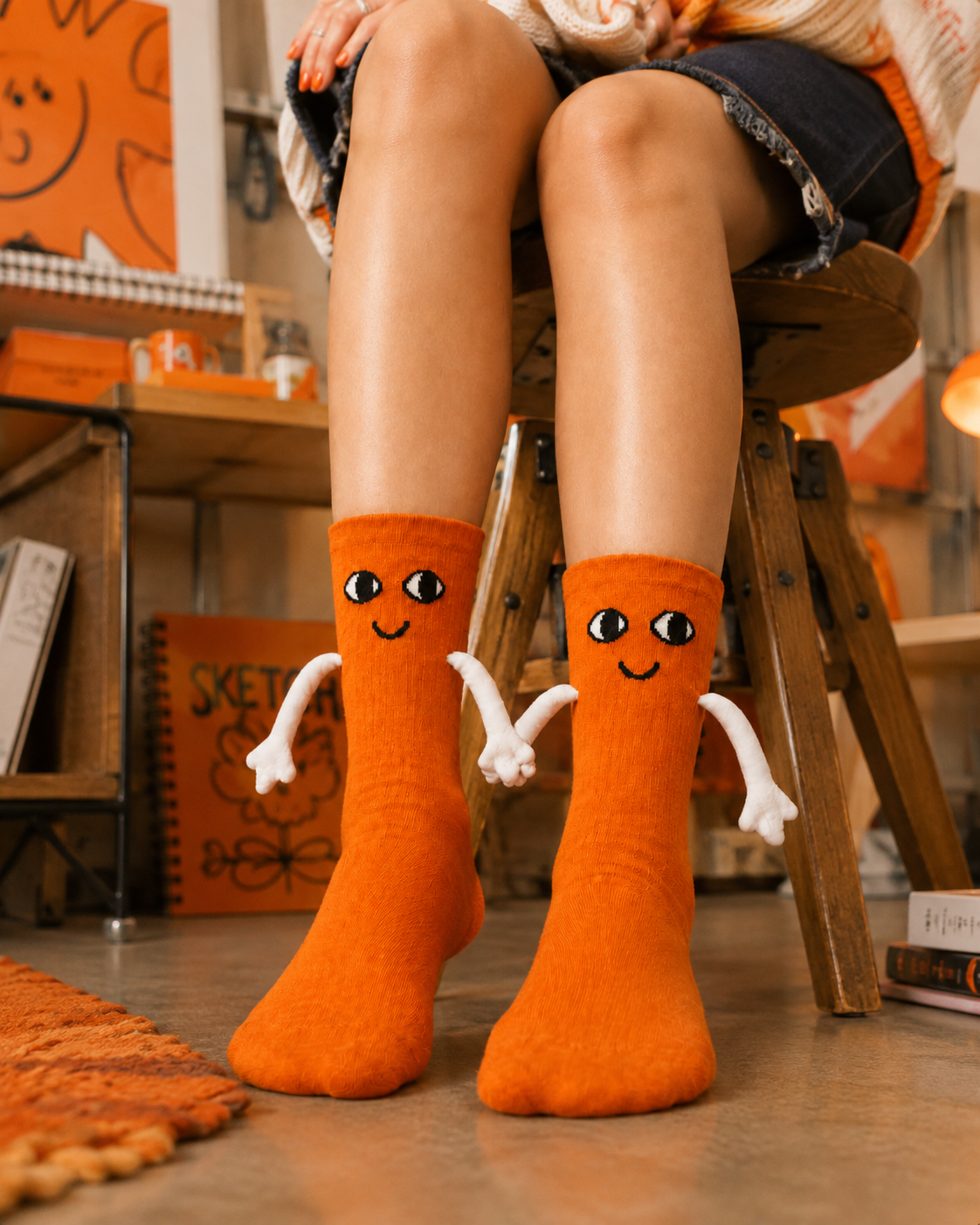 Hand in Hand Orange